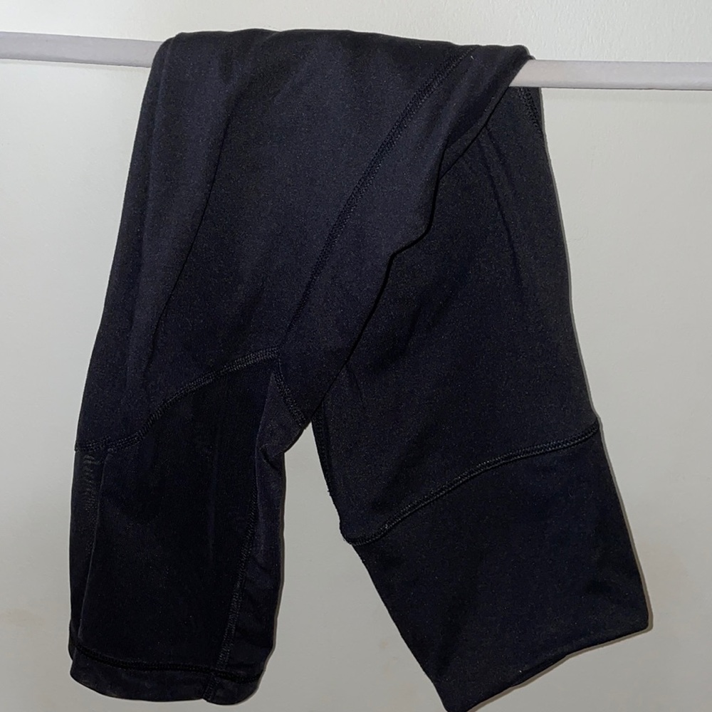 Very thick material black leggings